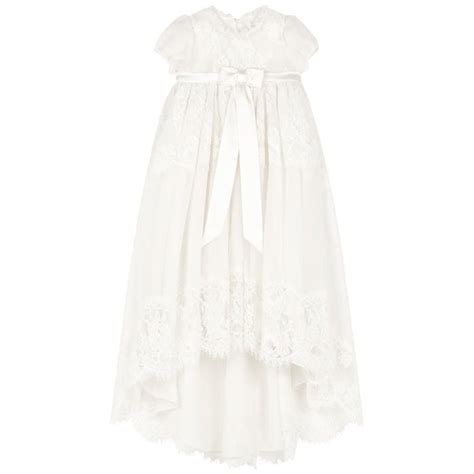 dolce gabbana lace dress 2016|dolce and gabbana christening gown.